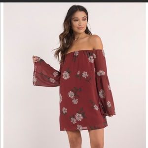 TOBI OFF SHOULDER DRESS